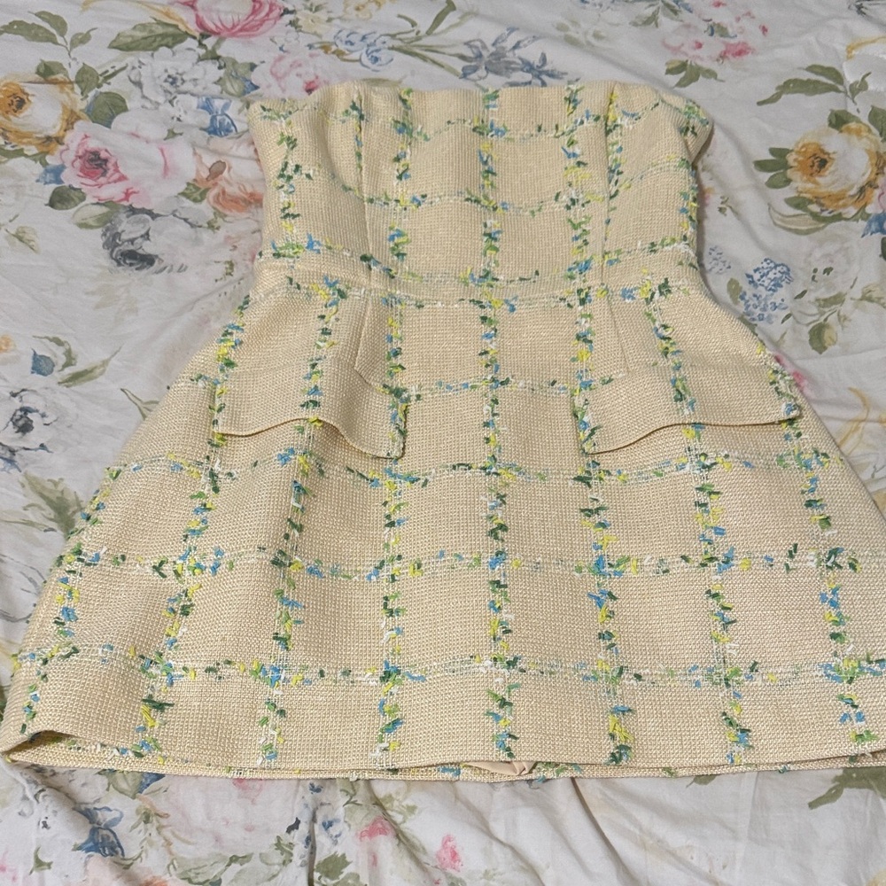 Amanda Uprichard Cream Floral Jumpsuit